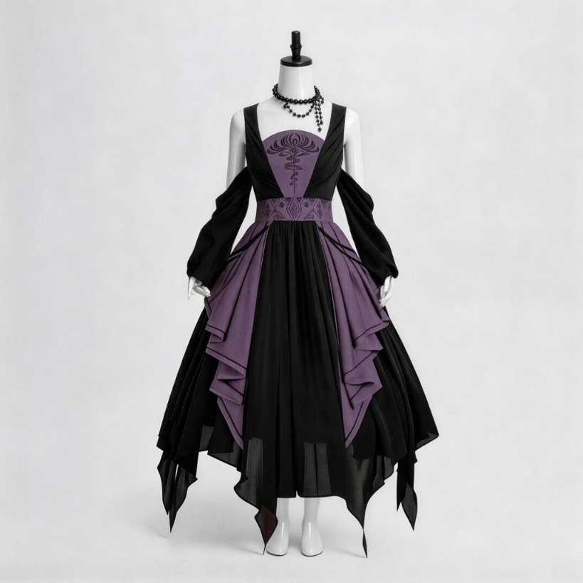 Ethnic Clothing & Online Fashion Store Khaadi Pk - Gothic Style Witch Costume Skirt Halloween