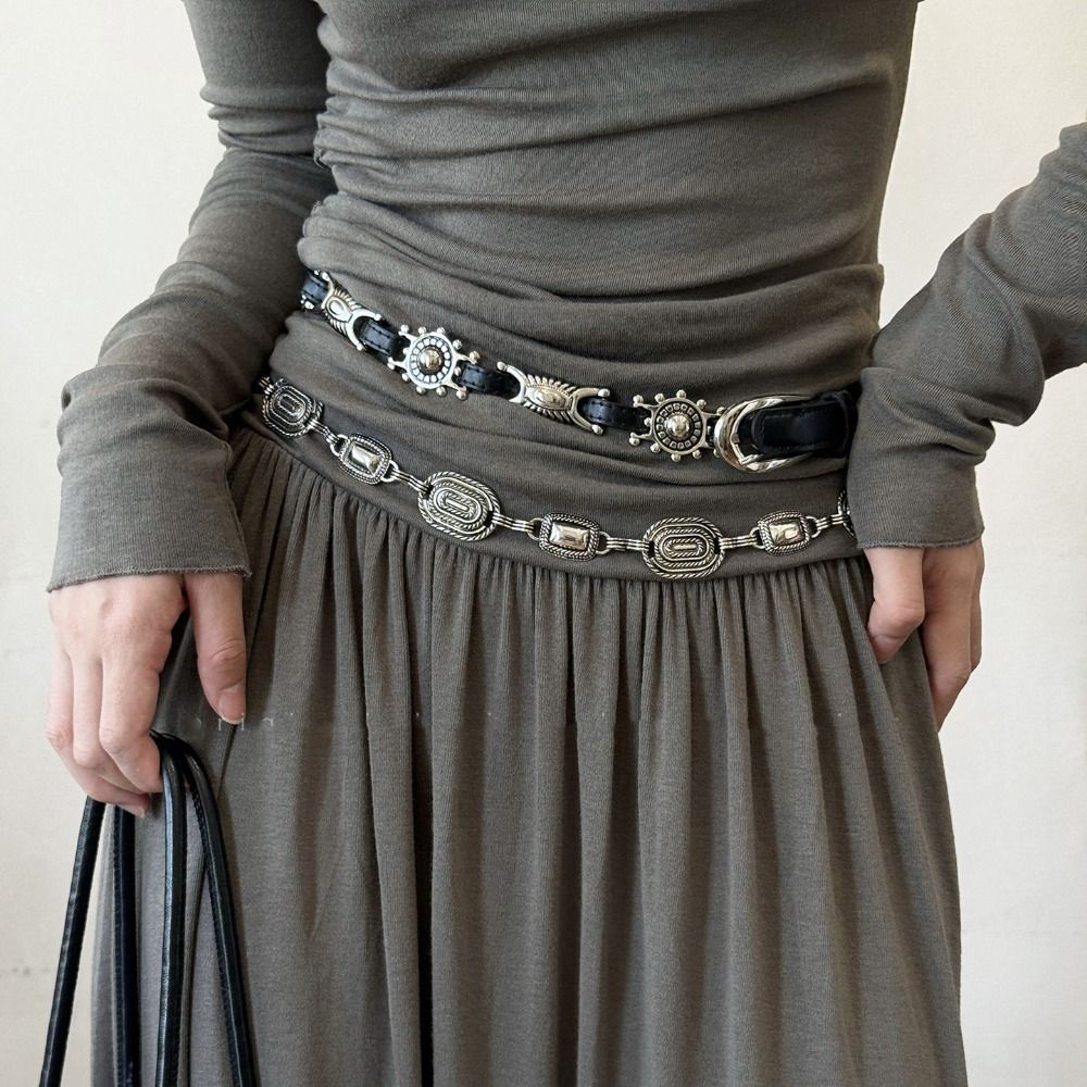 Fashion Y2K Metal Carved Belts - огляд і ціна Y2K Ethnic Fashion