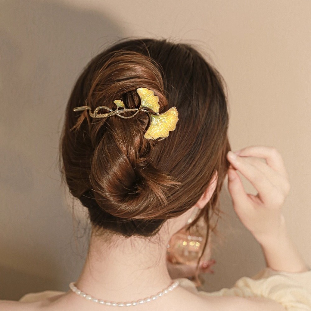 1pc Fashion Delicate Ginkgo Le - огляд і ціна Ethnic Fashion Accessories