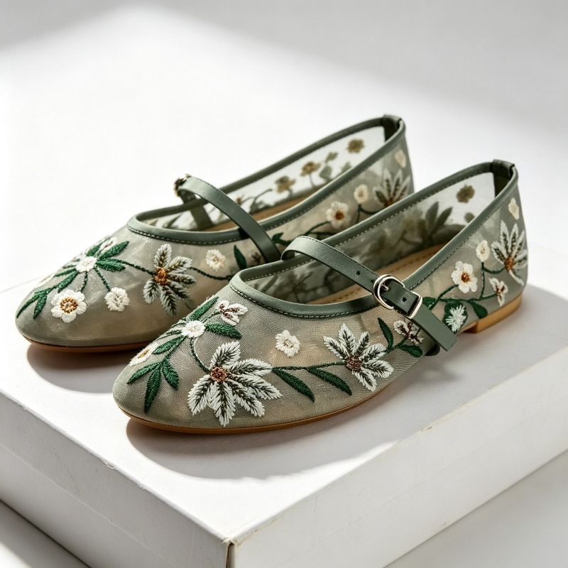 Mesh Embroidered Leisure Balle - огляд і ціна Ethnic Fashion Brands