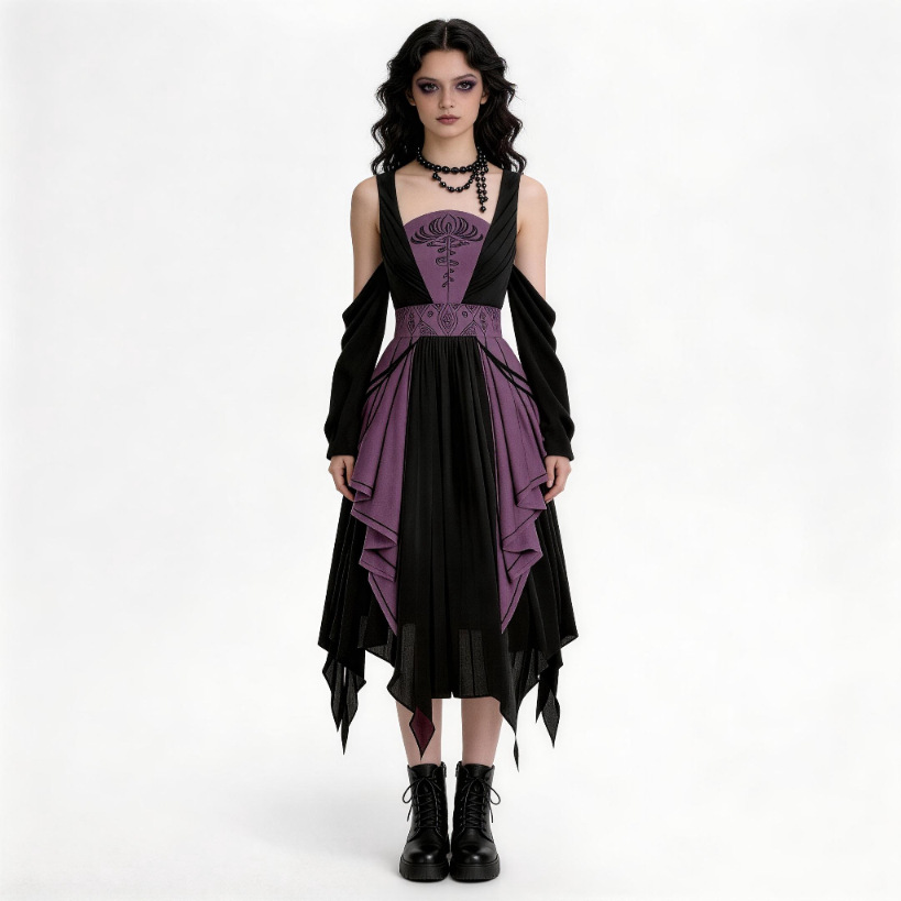 Gothic Style  Witch Costume Sk - огляд і ціна Ethnic Clothing & Online Fashion Store Khaadi Pk