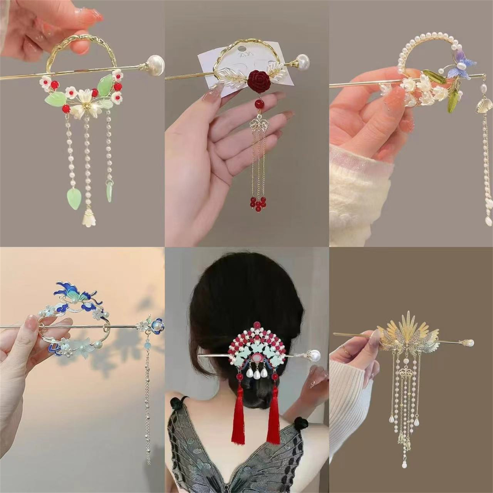 Ethnic Style Hairpin For Women - огляд і ціна Ethnic Fashion Accessories