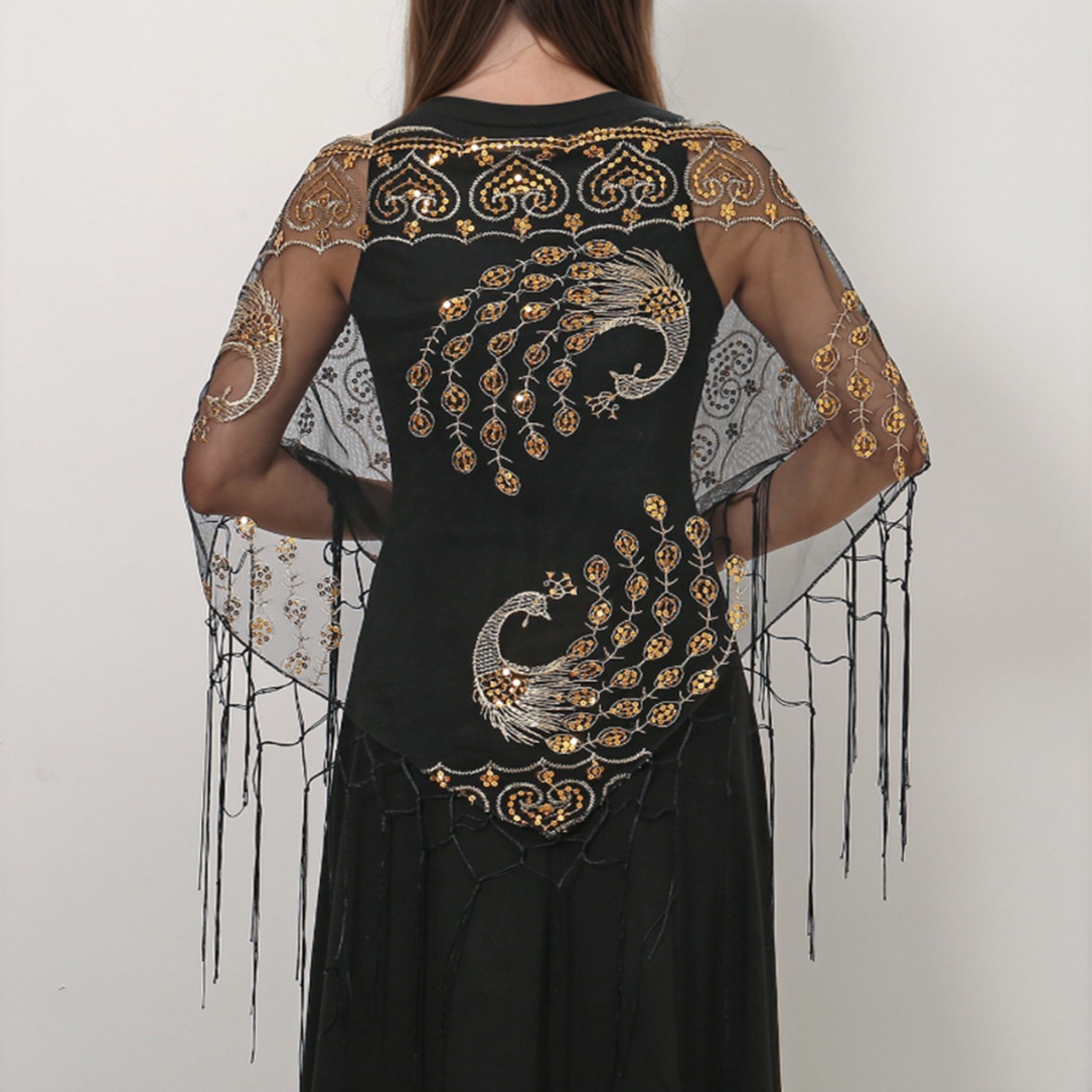 Cross Border Hot Sale Peacock  - огляд і ціна Ethnic Fashion Sale