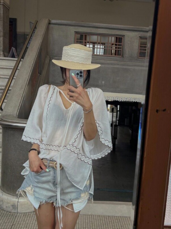 Korean Style Patchwork Lace-Up - огляд і ціна Ethnic Fusion Fashion