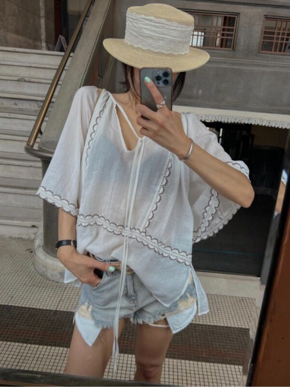 Korean Style Patchwork Lace-Up - огляд і ціна Ethnic Fusion Fashion