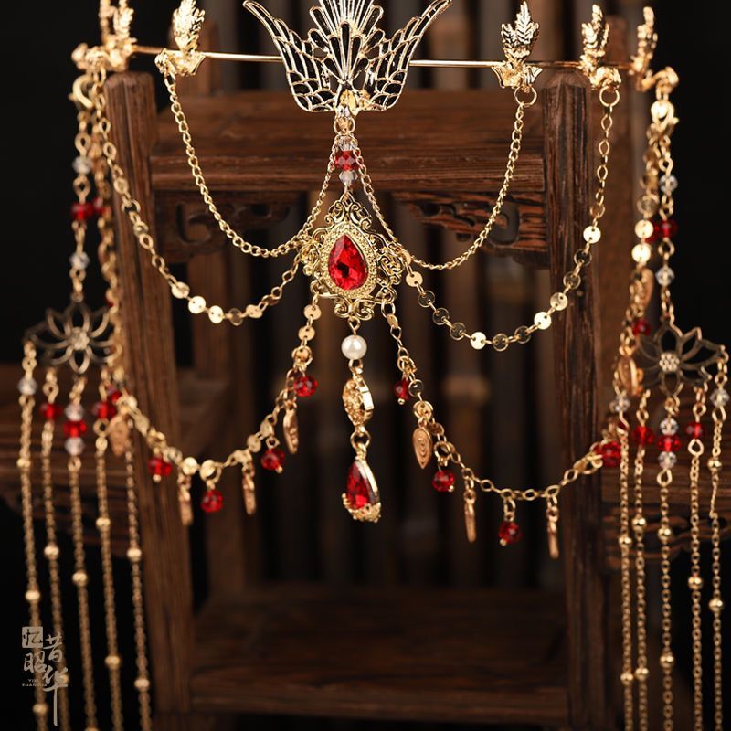 Rhinestone Forehead Jewelry Wo - огляд і ціна Ethnic Fashion Accessories