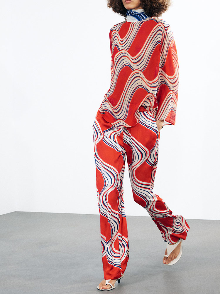 New Autumn Print Shirt Women's - огляд і ціна Ethnic Fusion Fashion